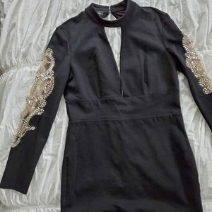 Black babe cocktail dress